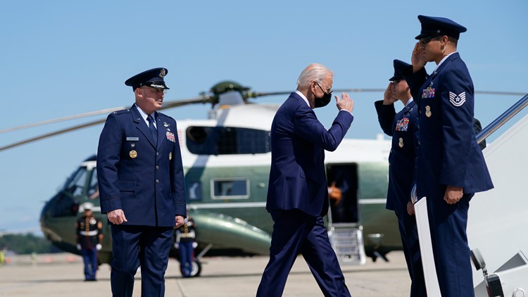 Biden to mark 20th anniversary of 9/11 at 3 memorial sites