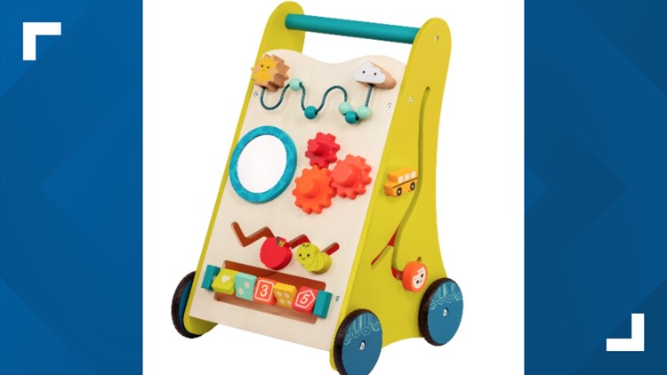 Thousands of toddler walkers sold at Target recalled for choking hazard