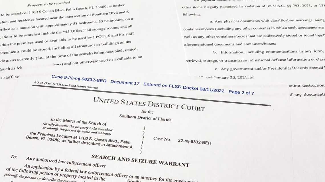 Judge who signed Trump search warrant faces death threats - Vimarsana News