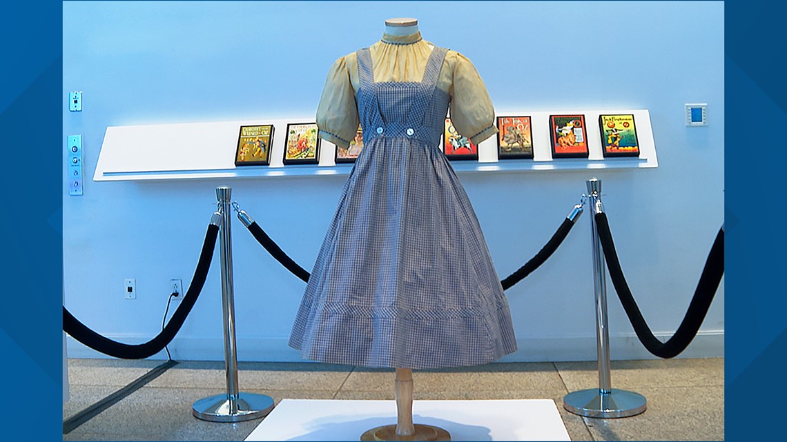 Wizard of Oz' dress for sale after being lost for decades | wqad.com
