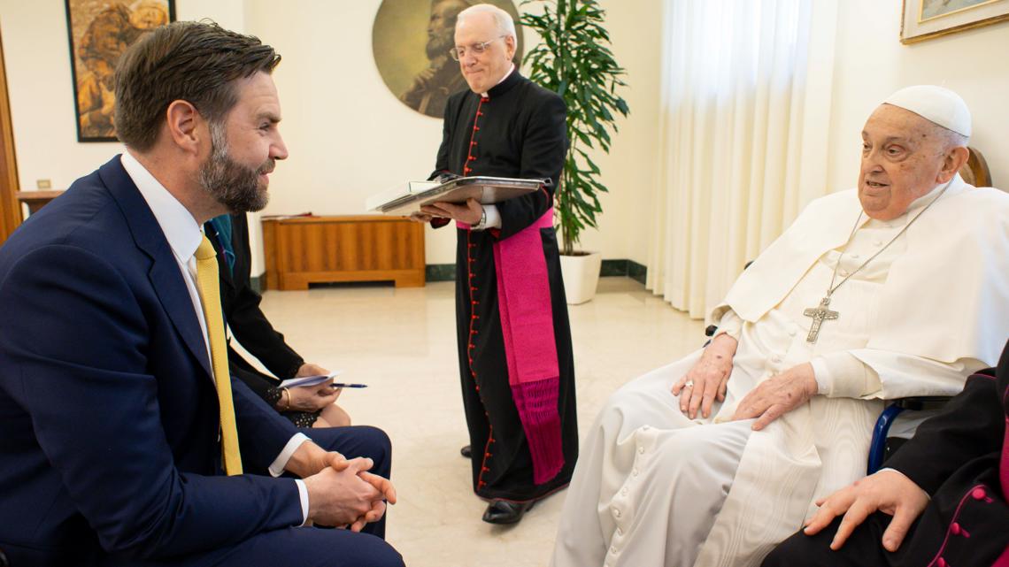 JD Vance opens up about meeting Pope Francis the day before he died