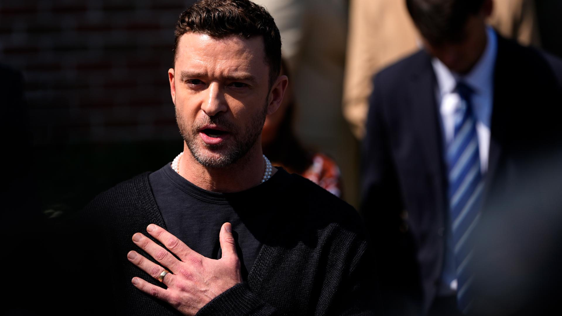 As part of his sentence for driving while impaired, Justin Timberlake urged drivers not to get behind the wheel after even a single alcoholic drink.