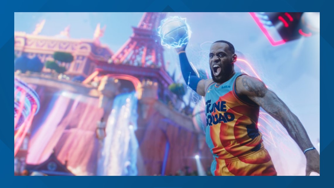 LeBron James previews the new 'Space Jam' jerseys