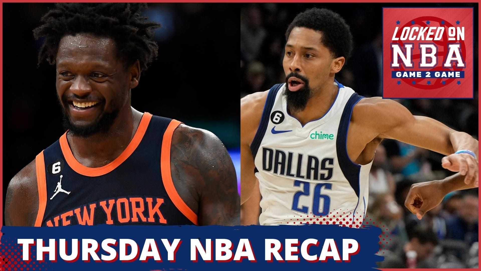Discussing the day's top sports stories from the Mavericks getting a win without Luka to the Pistons surprising the Nets.