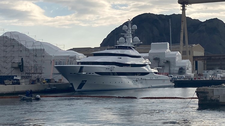 Fleeing sanctions, oligarchs seek safe ports for superyachts