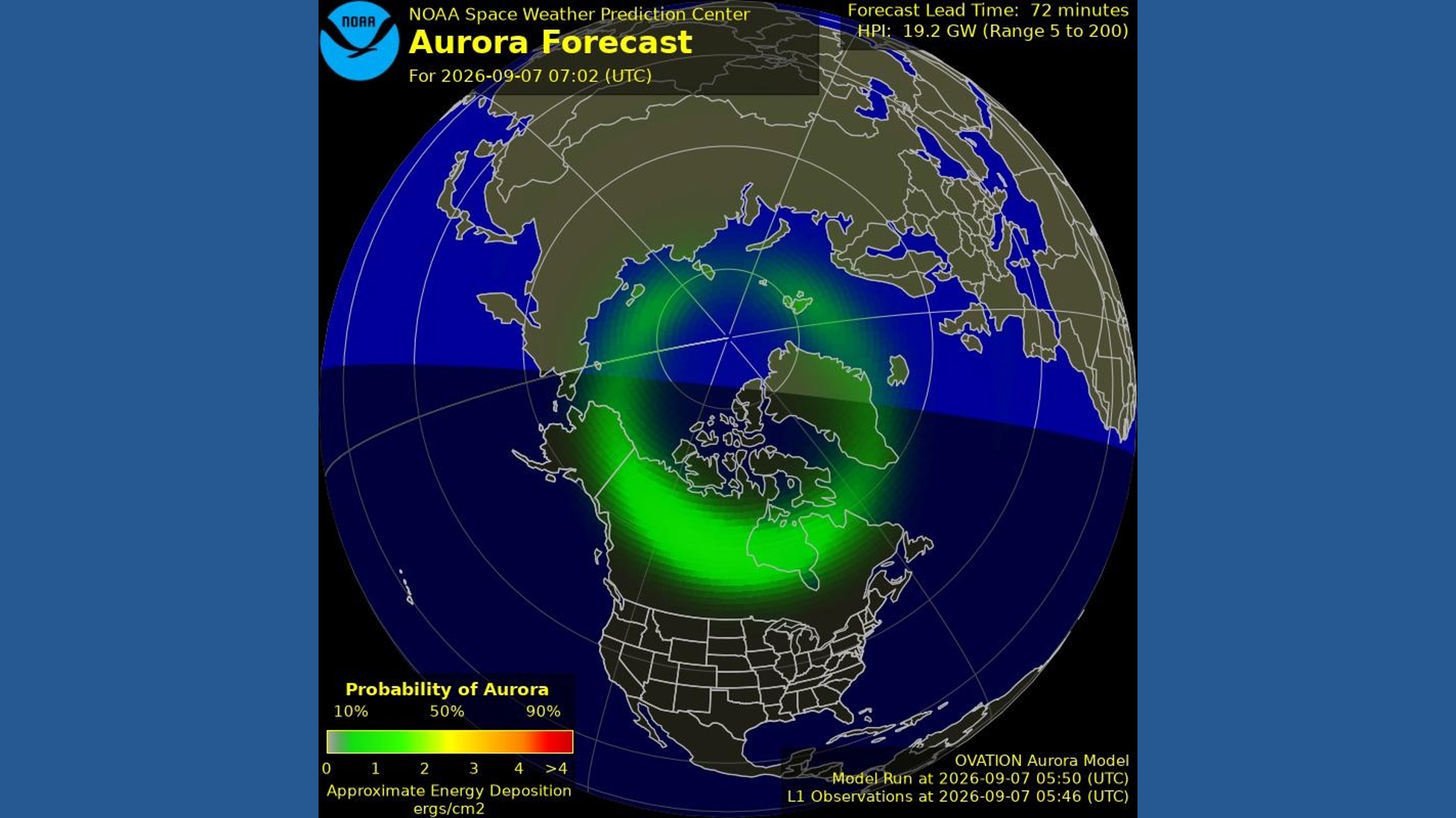 Northern lights may be visible for parts of the US. Here are your best