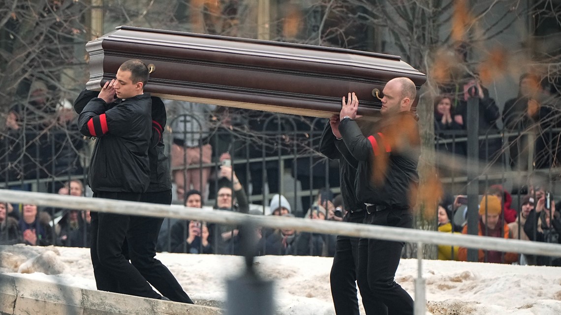 Alexei Navalny laid to rest in Moscow by crowds of supporters - Vimarsana News
