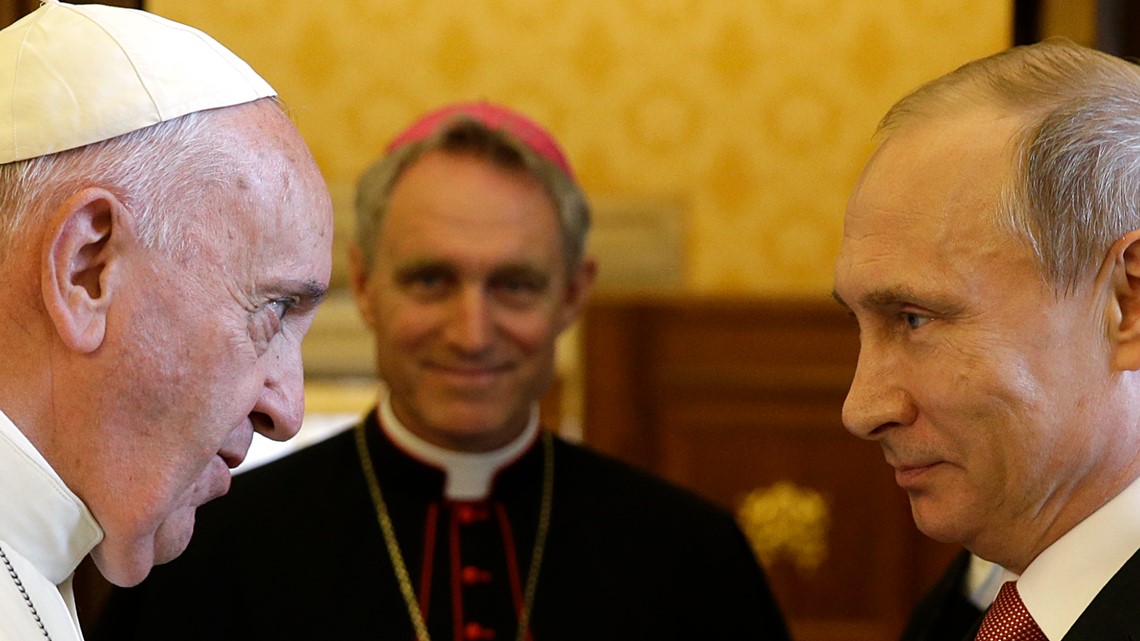 Pope makes unusual visit to Russian embassy - Vimarsana News