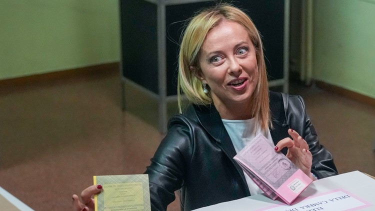 Exit poll: Italian far-right leader&rsquo;s alliance leading vote