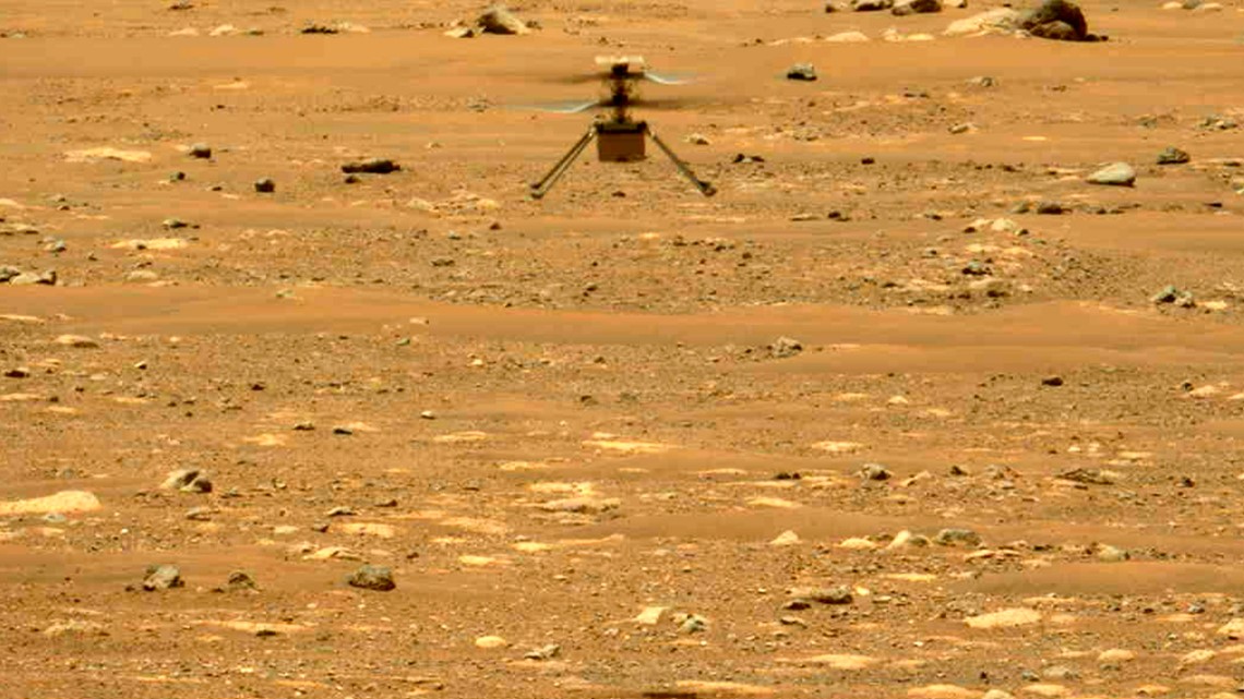 NASA's Ingenuity helicopter takes last flight on Mars - Vimarsana News