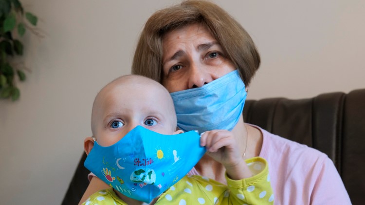 Young Ukrainian cancer patients get medical help in Poland