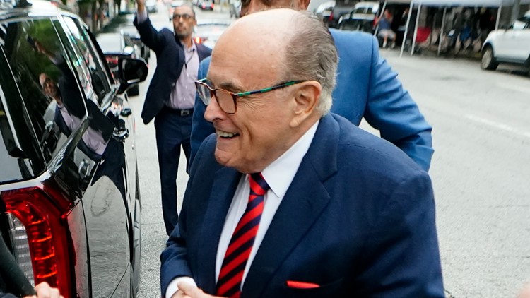 Rudy Giuliani faces grand jury in Georgia 2020 election probe