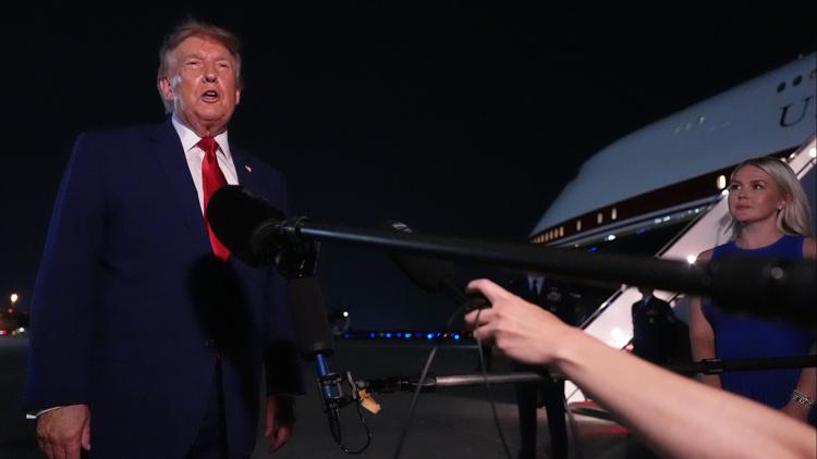 Trump says Secret Service, military wanted him off Air Force One in Turkey due to threat
