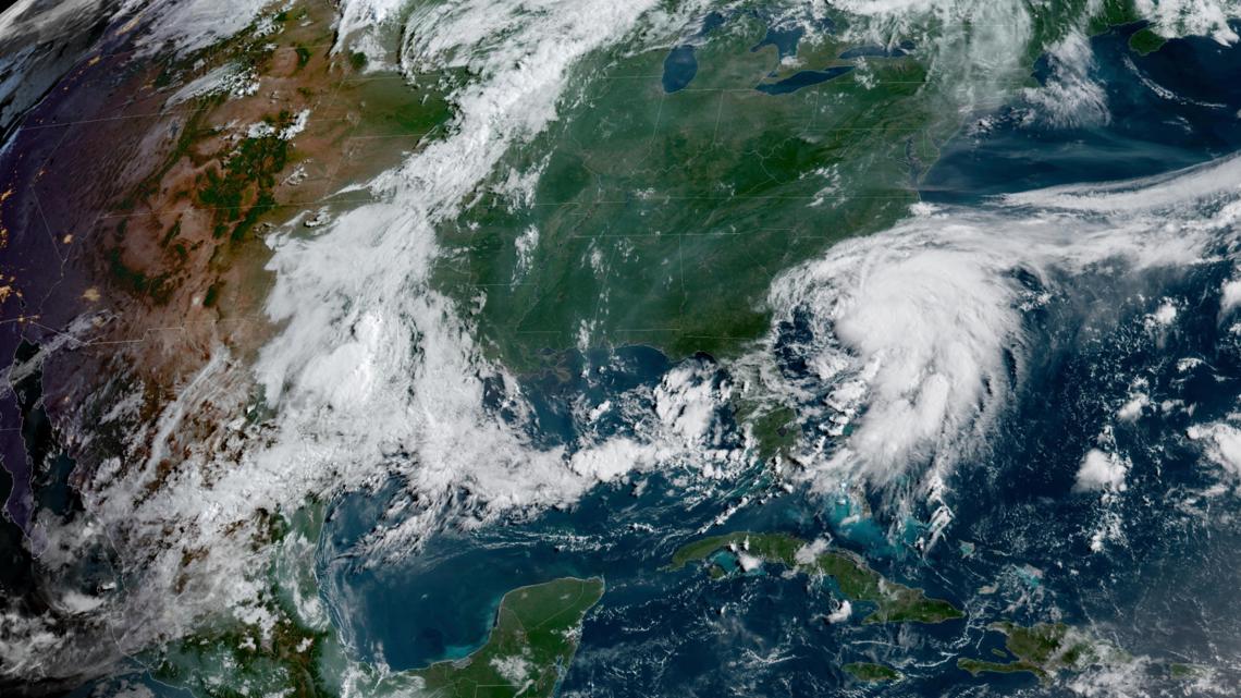 Tropical Storm Chantal forms off coast of the Carolinas | wnep.com