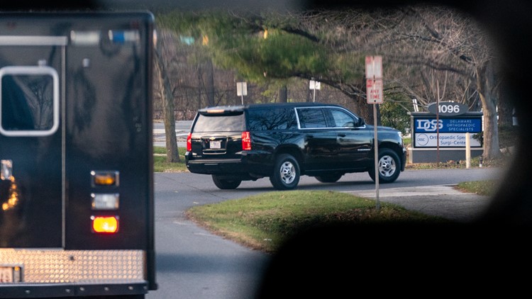 Joe Biden fractured foot while playing with his dog, doctor says