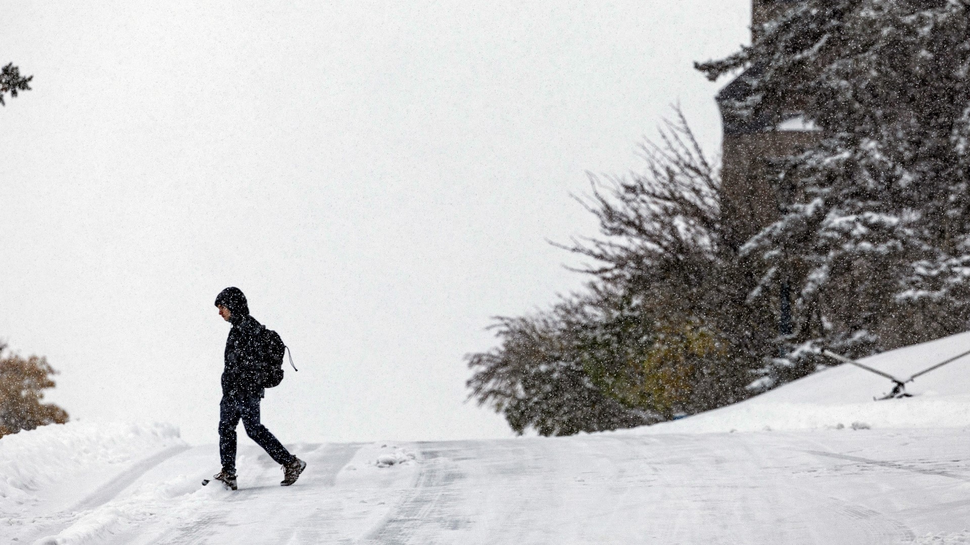 1st winter storm of season: Montana sees up to 1 foot of snow | fox61.com