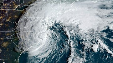 Coastal North Carolina hit by flooding as Tropical Storm Ophelia travels north
