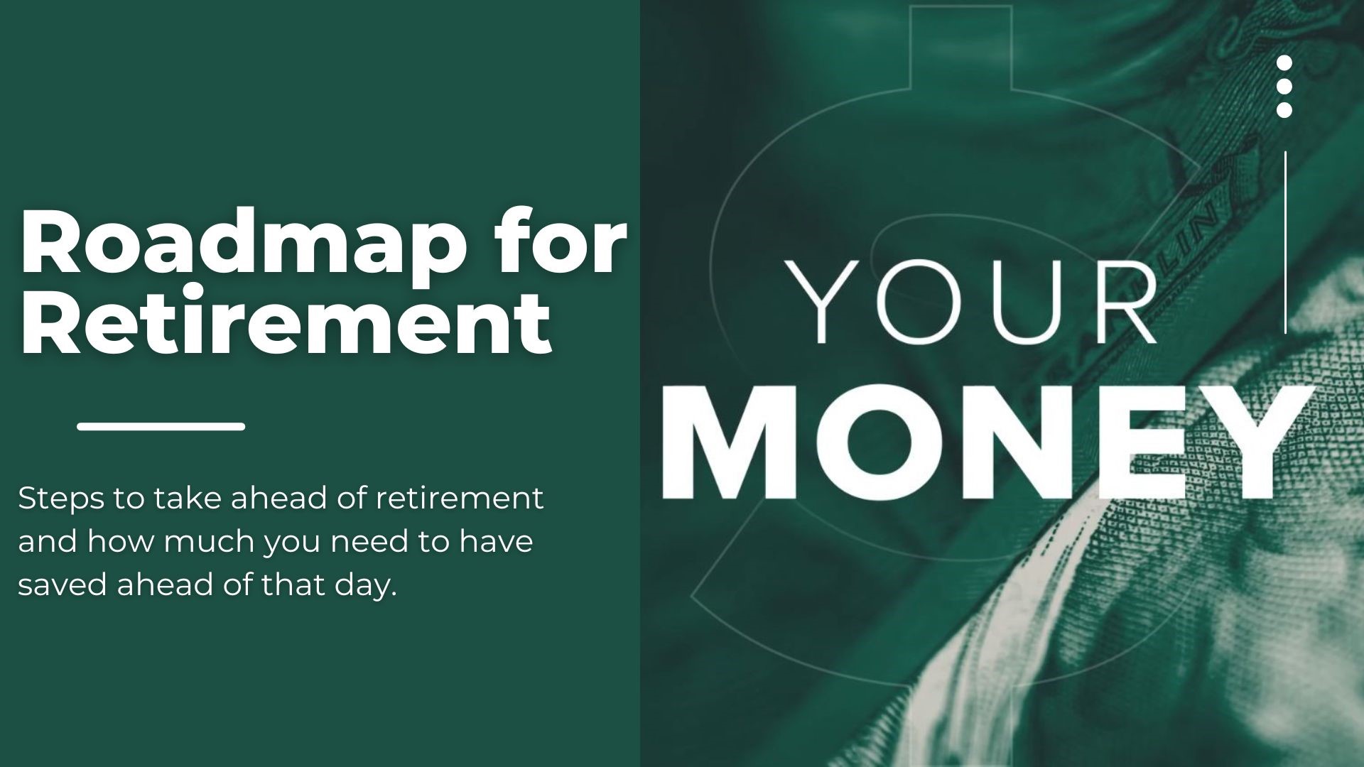 Steps you should take before retirement as well as advice on how much you should have saved and the best ways to prepare now.
