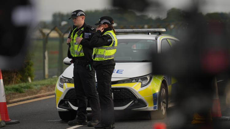 British police investigate whether arrests near US-run air base foiled an Iran-linked attack