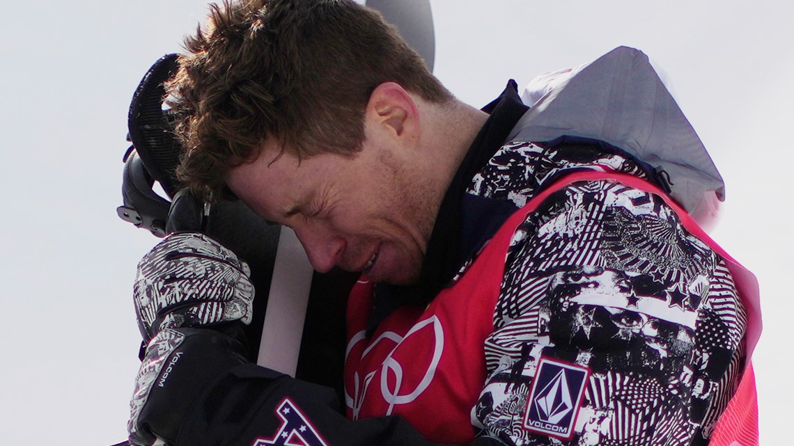 Shaun White: Snowboarding legend crashes out on final Olympic run at men's  halfpipe