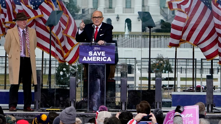 Dominion Voting Systems sues Giuliani over election claims Dominion Voting Systems sues Giuliani over election claims