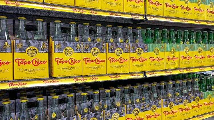 Topo Chico mineral water begins phased return to stores after months-long shortage
