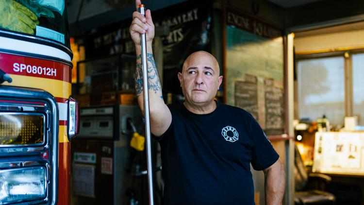 A NYC firehouse was the first to respond on 9/11. One firefighter from that crew is the last still on staff.