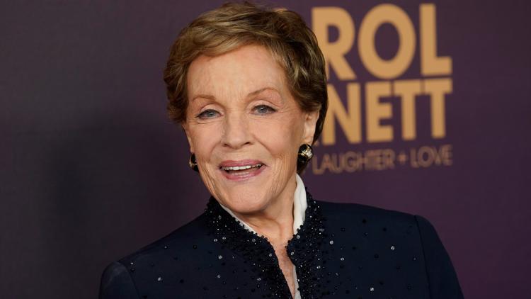 Julie Andrews makes rare on-screen appearance to support people with Parkinson's