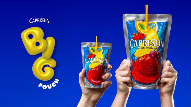 Capri Sun announces pouch 3 times larger than the original — for a limited time