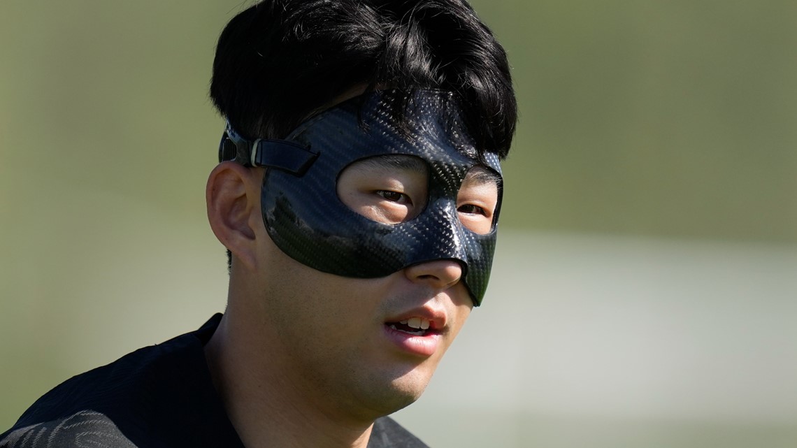 FIFA World Cup: South Korean fans don masks to support captain