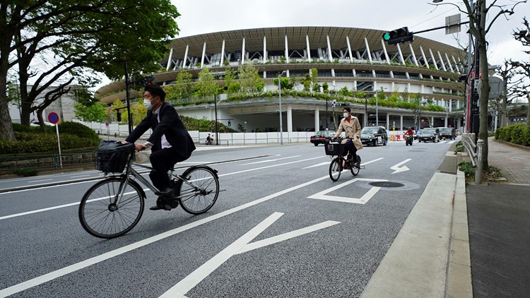 Things starting to stir at Tokyo Olympic venues