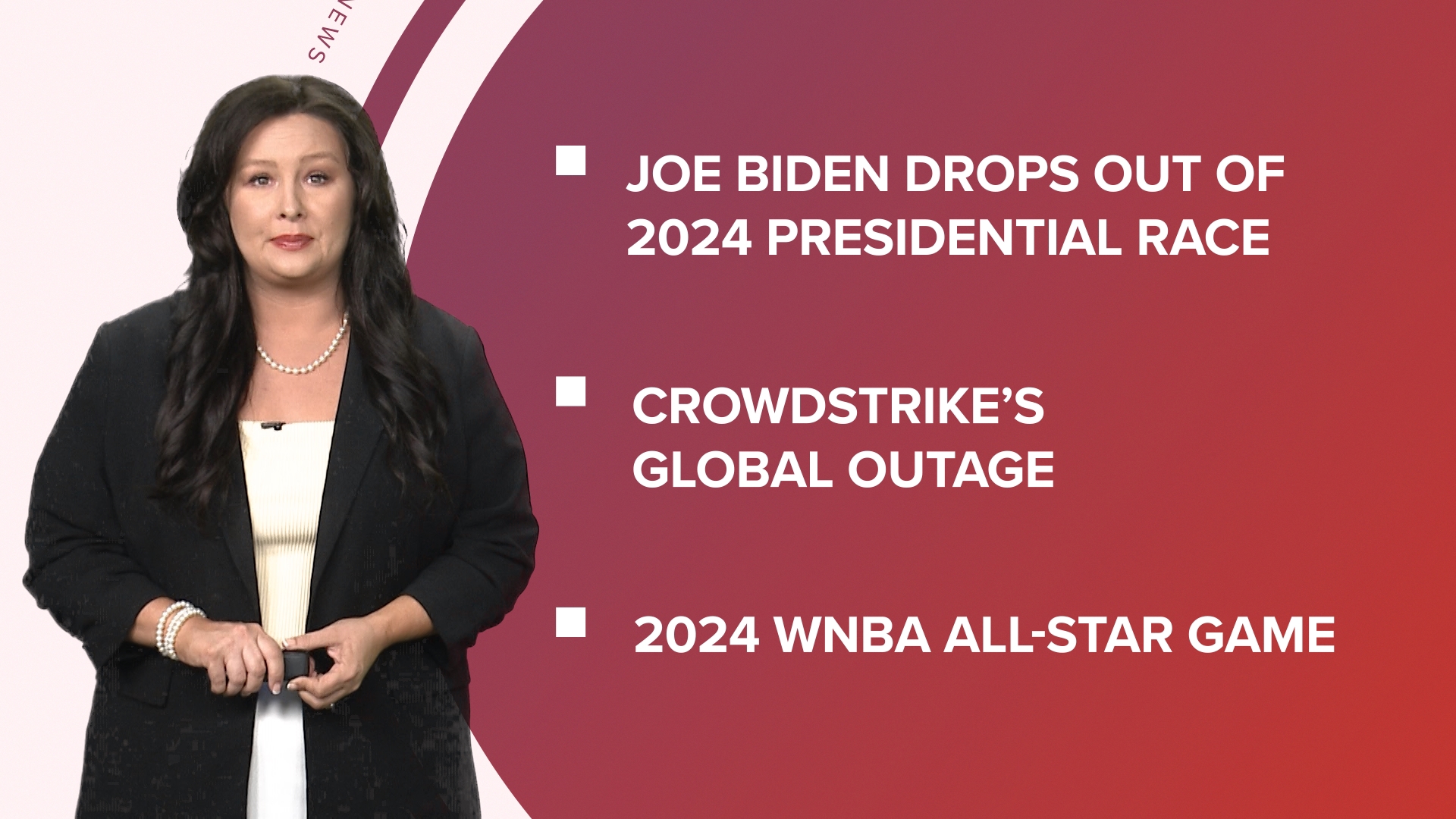 A look at what is happening in the news from President Joe Biden drops out of the 2024 presidential race to CDC issues warning on deli meat and WNBA All-Star game.