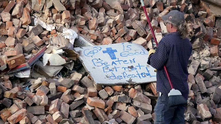 With death toll in the dozens, Kentucky takes stock after twisters strike the Midwest