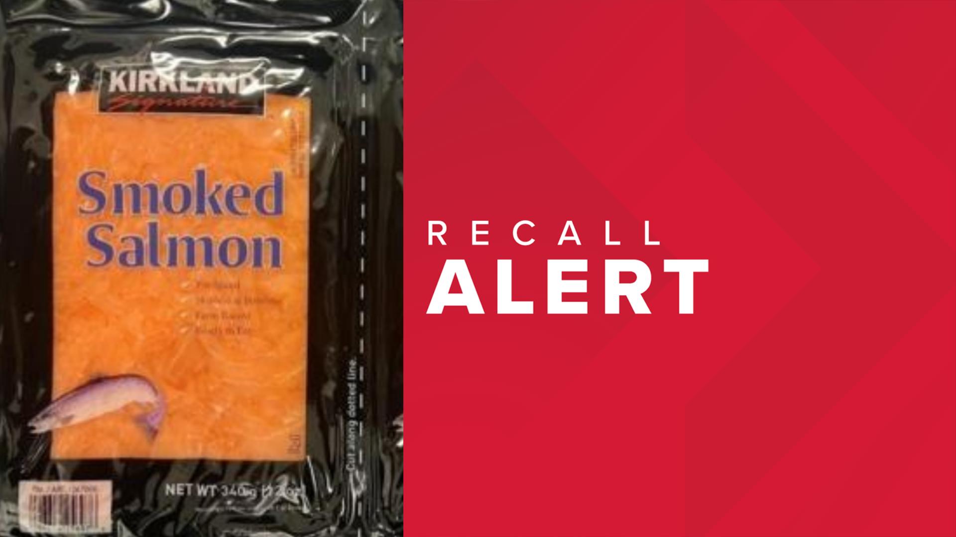 The fish was sold at Costco locations under the warehouse chain's Kirkland Signature brand. 