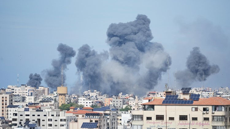 Hamas surprise attack out of Gaza stuns Israel and leaves hundreds dead in fighting, retaliation