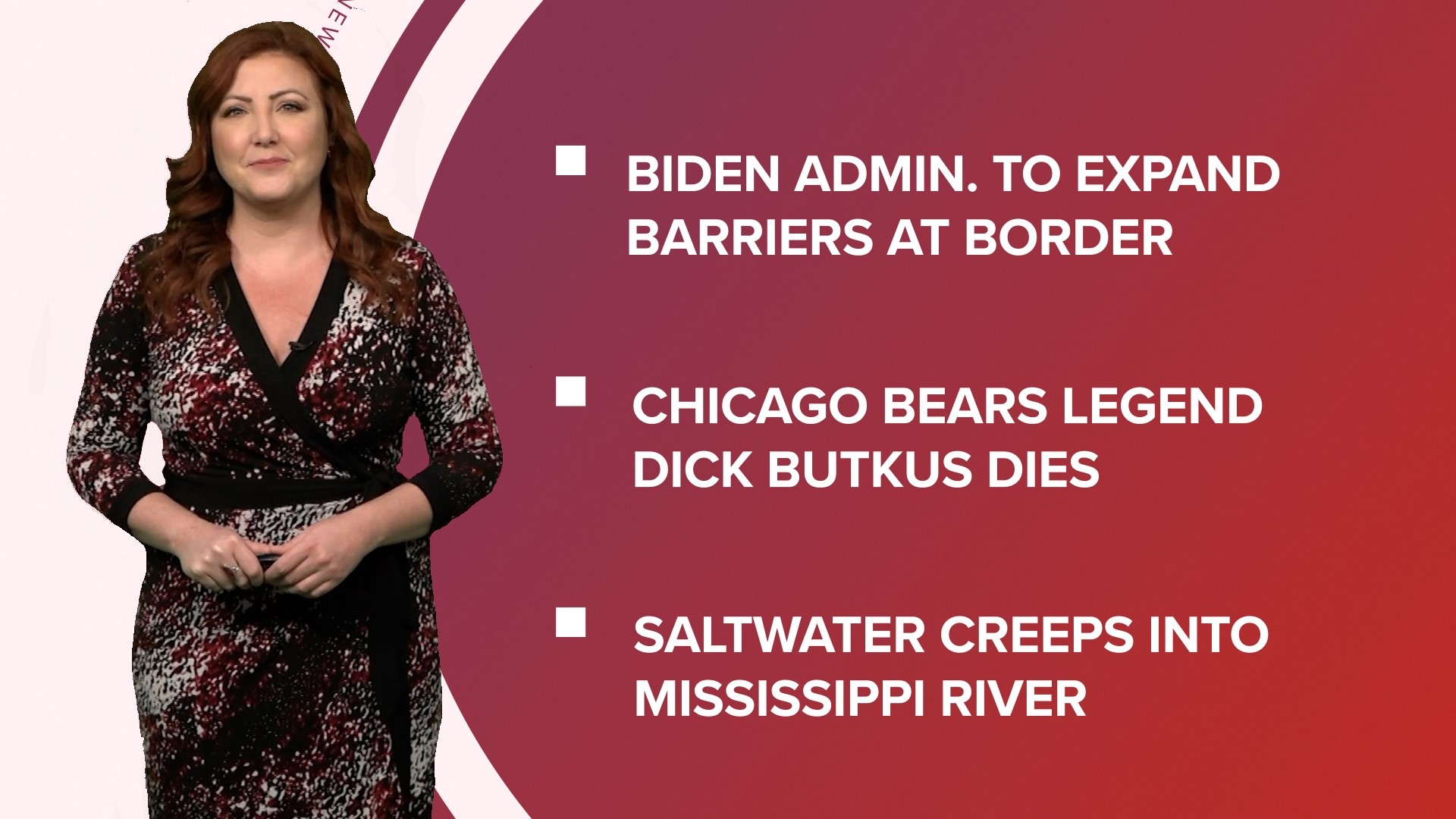 A look at what is happening in the news from the Biden administration extending the border wall to the debate over the next House Speaker.