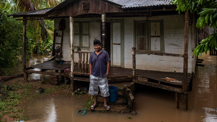 茱莉亚给中美洲带来滂沱大雨，28人死亡