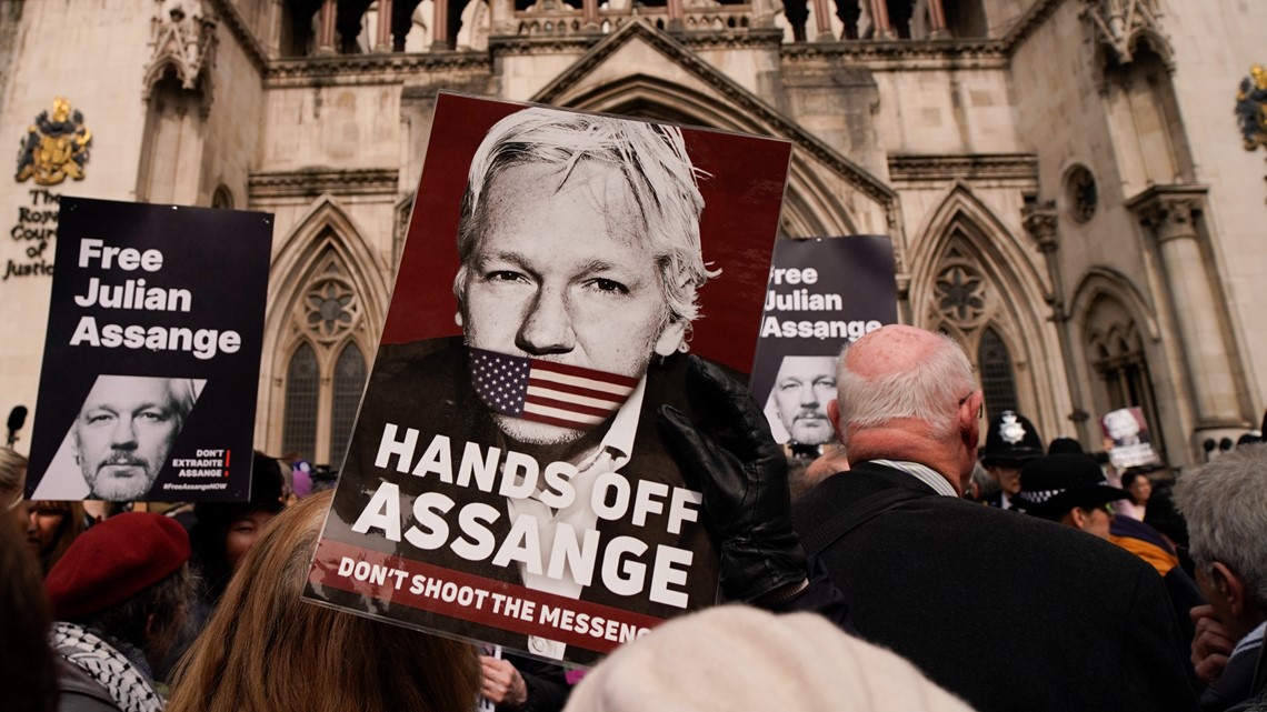 Julian Assange extradition to US on hold for now, UK court rules - Vimarsana News