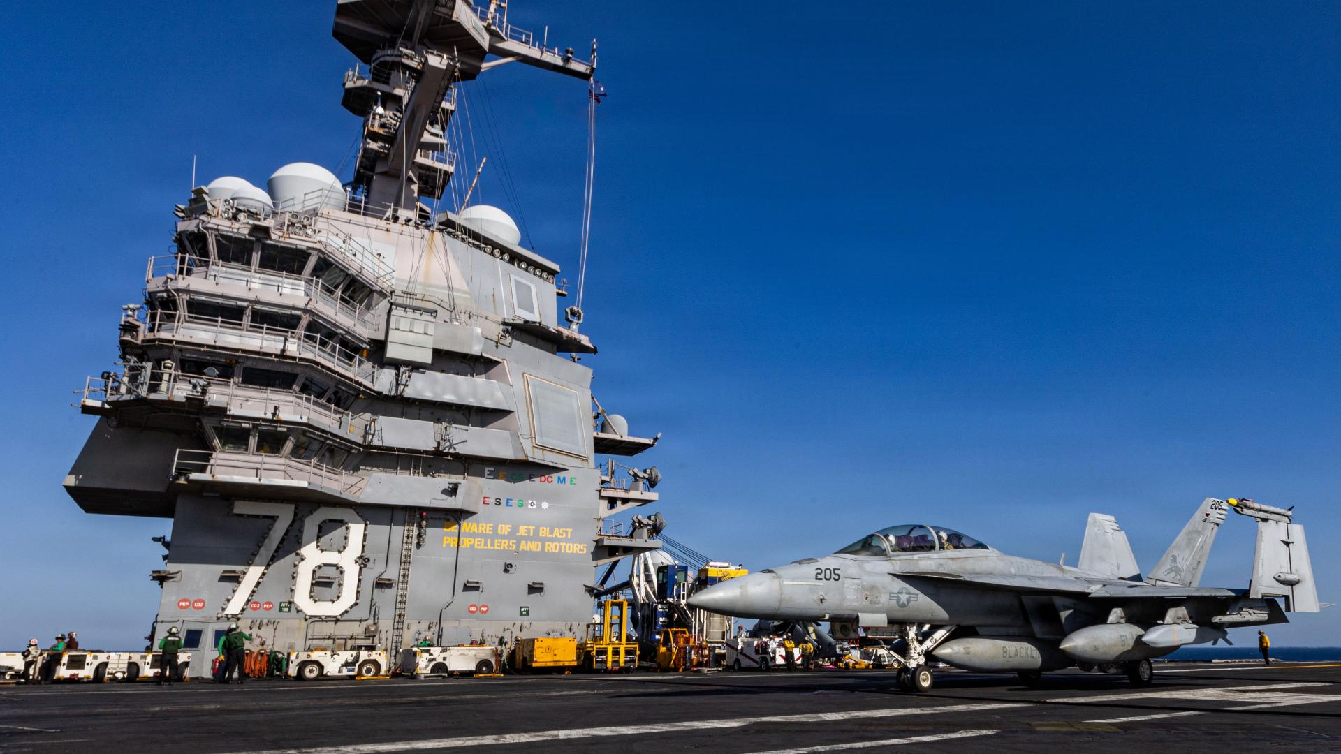 USS Gerald R. Ford reaches longest carrier deployment since Vietnam War ...