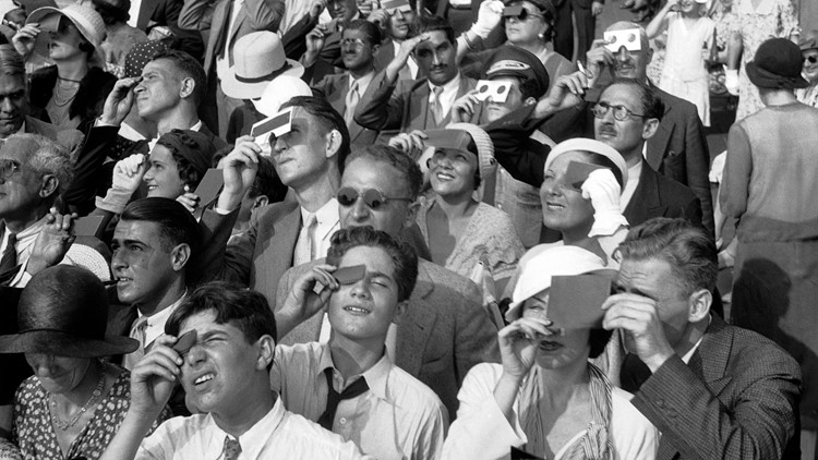 PHOTOS: Total solar eclipses through the decades