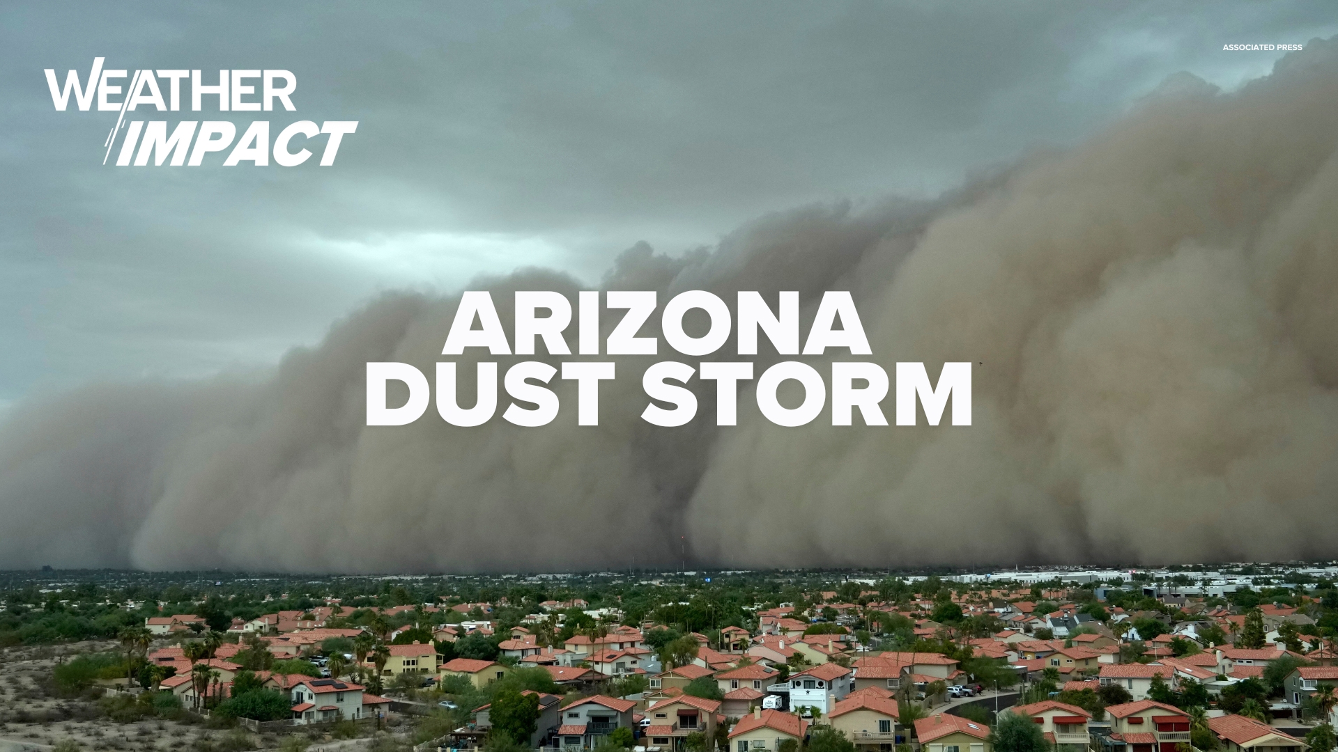 Weather headlines we're tracking: A wall of dust sweeps through Phoenix, wildfires in Northern California's wine country and Central Oregon.