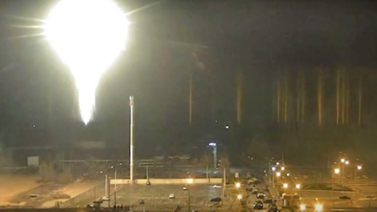 Fire out at key Ukraine nuclear plant, no radiation released