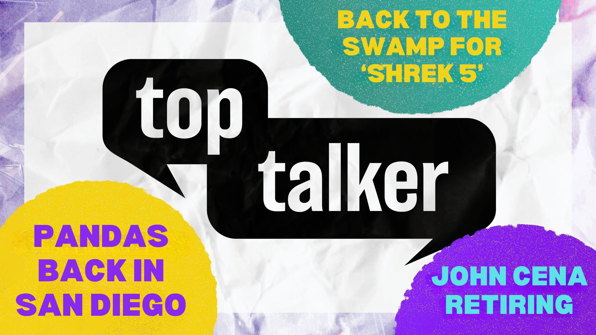 Top Talker 'Shrek 5' in the works, John Cena retiring and pandas back