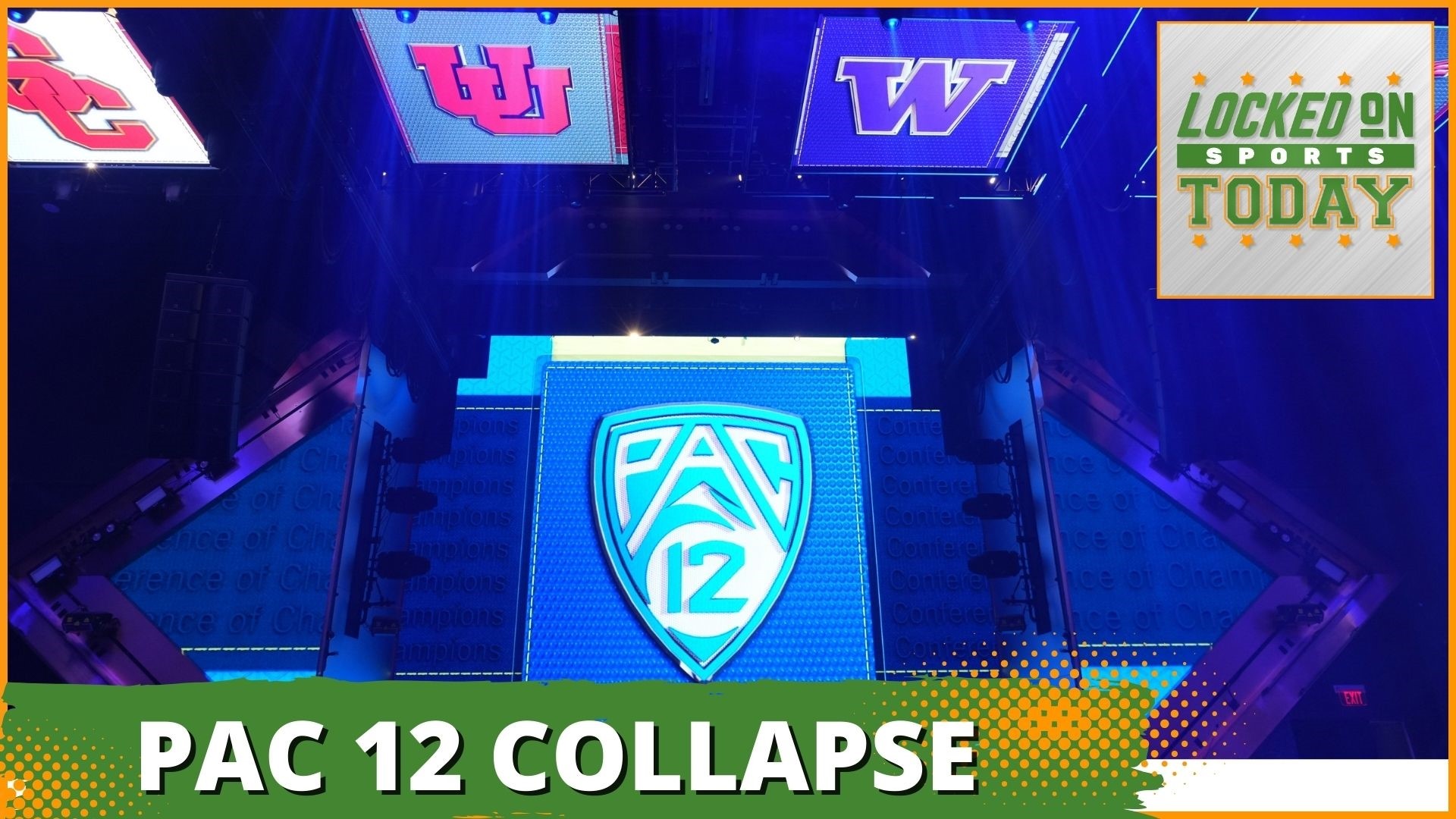 Discussing the day's top sports stories from the Pac 12's future and a possible Big 10 expansion to Anthony Davis' big pay day.