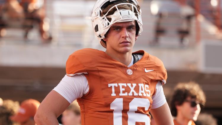 Texas QB Arch Manning apologizes for calling AI video of Longhorns coach slapping ESPN reporter ‘hilarious’