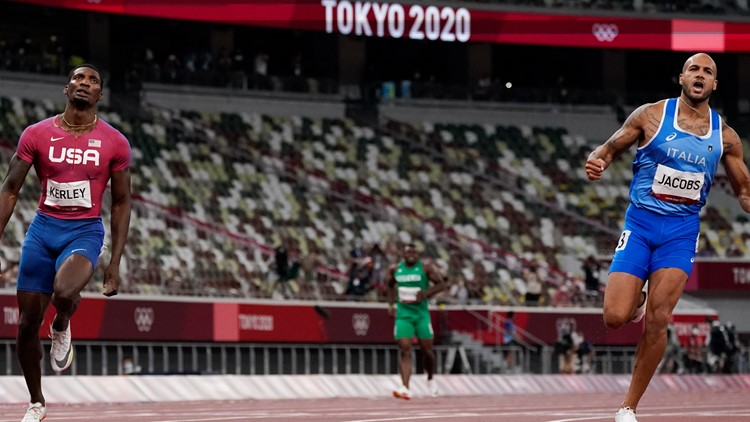 Surprising gold in Olympic 100 grabbed Sunday
