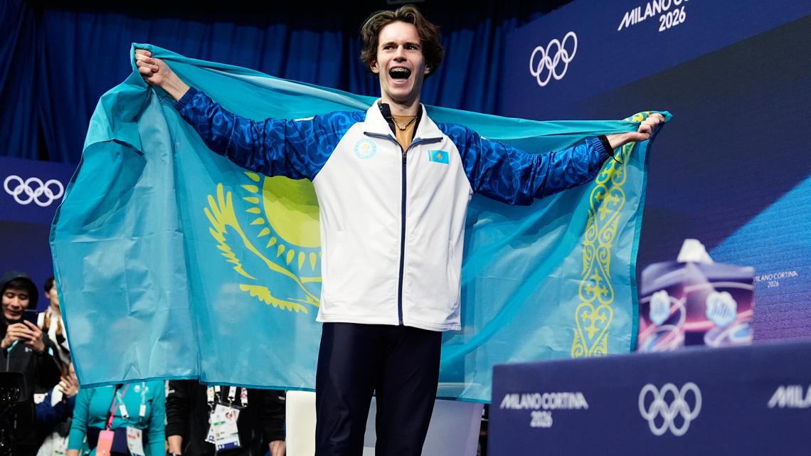 Kazakhstan's Mikhail Shaidorov has skate of his life, surprises everyone at Winter Olympics