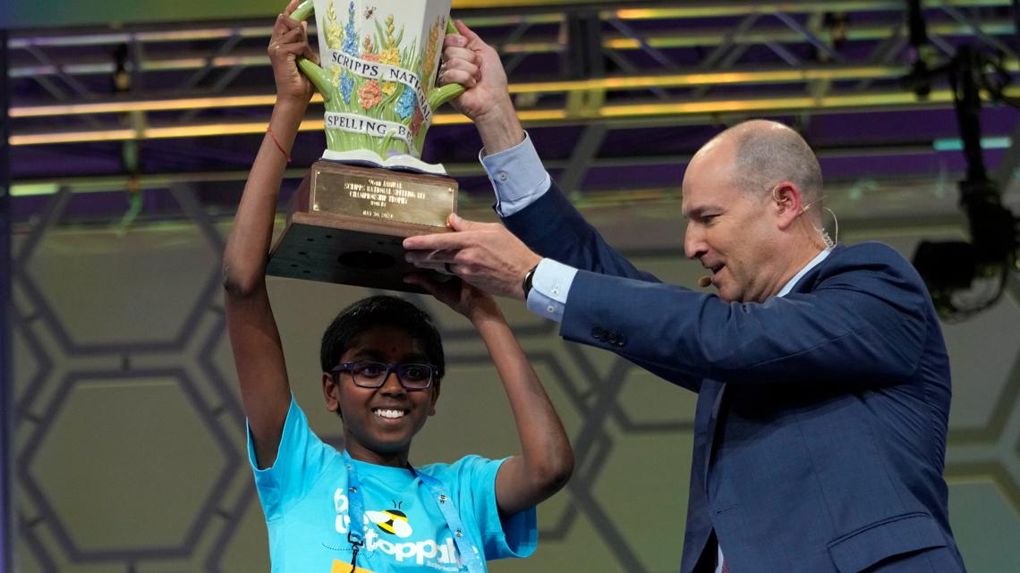 Bruhat Soma stays unbeaten at Scripps National Spelling Bee - Vimarsana News