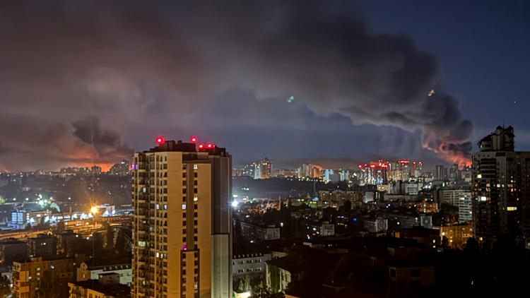 Russia hammers Kyiv in largest missile and drone barrage since war in Ukraine began