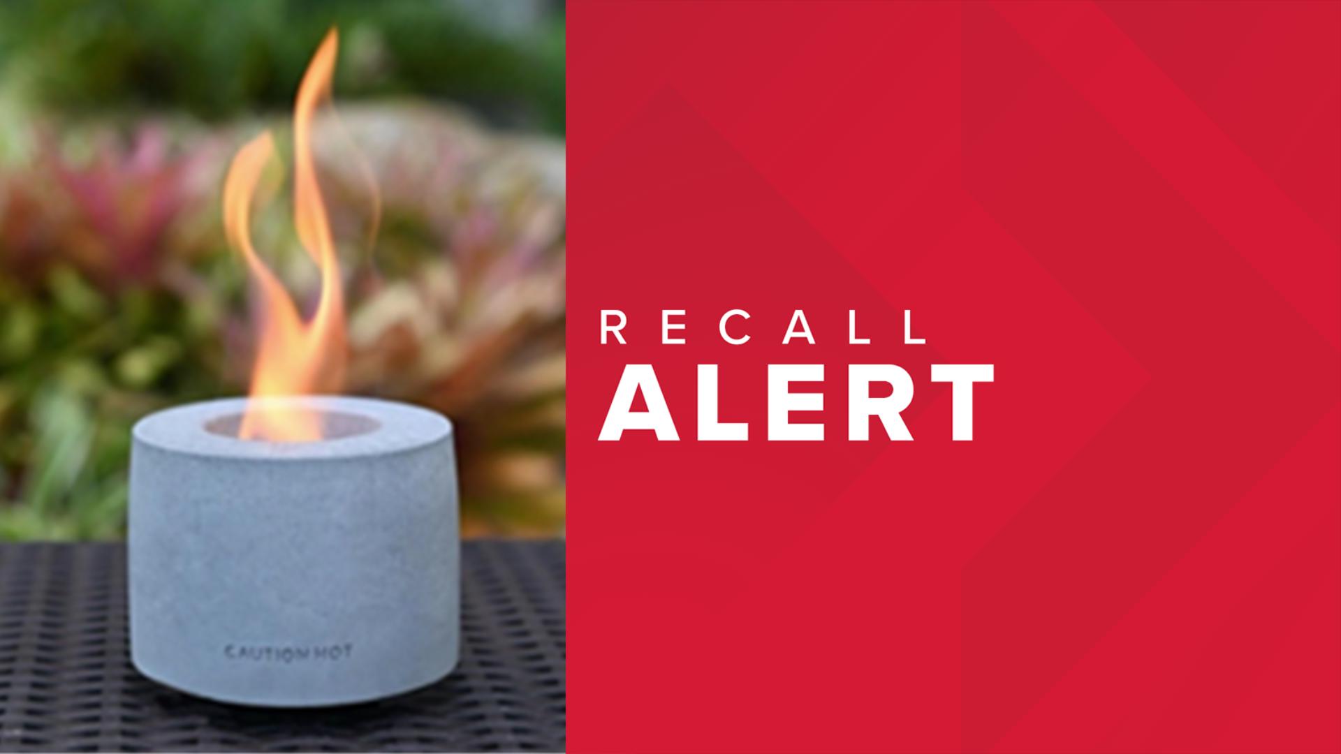 The recalled fire pits were sold at major retailers like Amazon, Wayfair, Walmart and Sharper Image — as well as on social media platforms like TikTok.